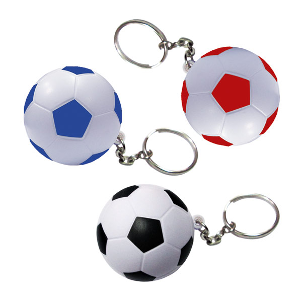 Llavero pelota de fútbol antiestrés, Promomaker SAC, Merchandising