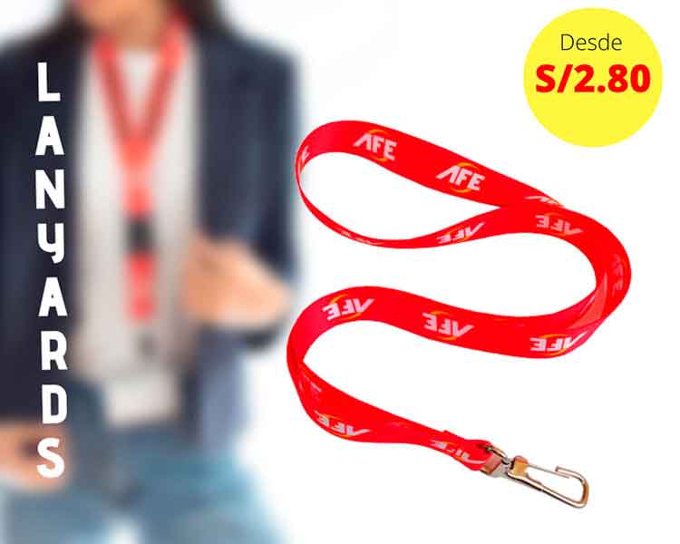 cintas lanyards publicitarios